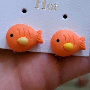 Goldfish earrings